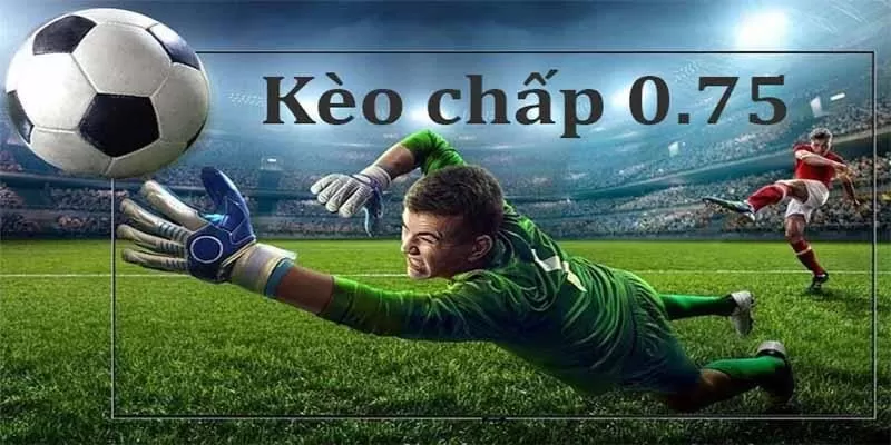 Cách đọc kèo cược chấp 0.75 trong hệ thống kèo châu Á